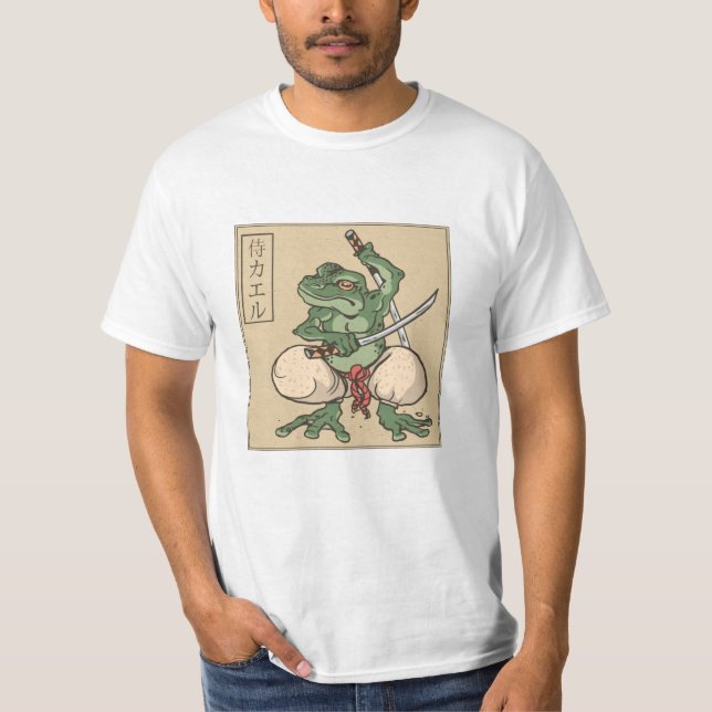 CAMISETA SAMURAI FROG (Anverso)