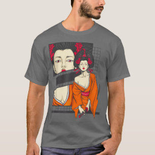 Camiseta Samurai Geisha (2)