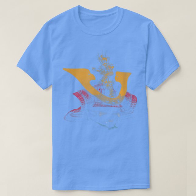 Camiseta Samurai Helmet  (Diseño del anverso)