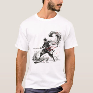 Camiseta Samurai Ink Storm