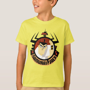 Camiseta Samurai Jack En El Marco Futurista De Aku