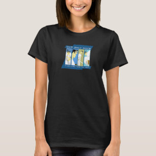 Camiseta Samurái Jack Nuestra única esperanza es un hombre