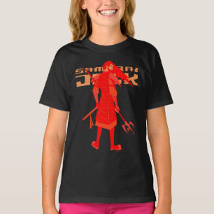 Camiseta Samurai Jack Red Warrior Graphic