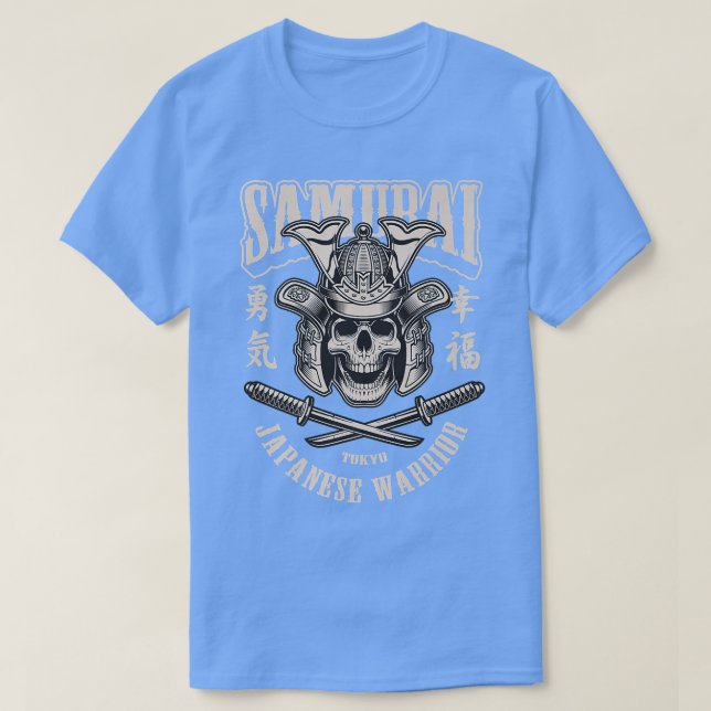 Camiseta Samurai Japanese Warrior  (Diseño del anverso)