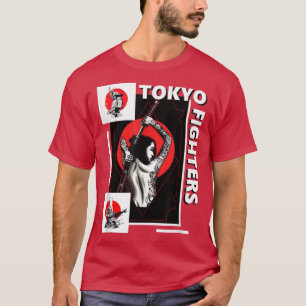Camiseta Samurai Japón Chica Clipart Style Warrior Streetwe