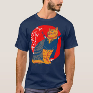 Camiseta Samurai, Japón, lucha contra las artes marciales d