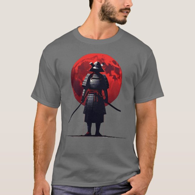 Camiseta Samurai japonés (Anverso)