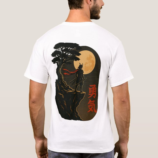 Camiseta Samurai japonés (Reverso)