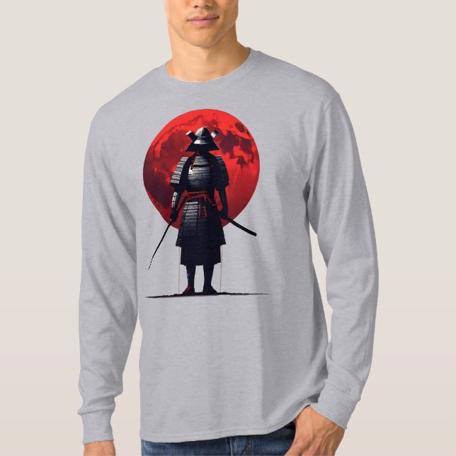 Camiseta Samurai japonés (Anverso)