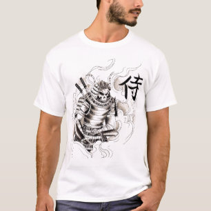 Camiseta Samurai japonés