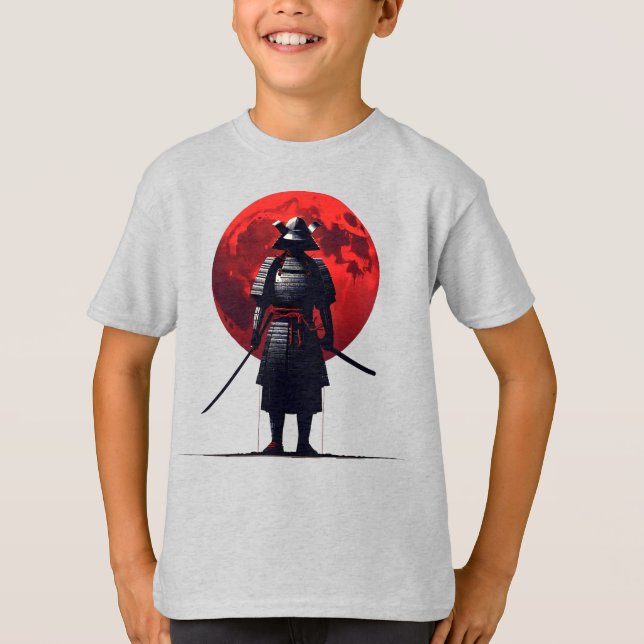 Camiseta Samurai japonés (Anverso)