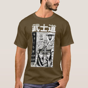 Camiseta Samurai japonés con kanji - Guay Japan Warrior K