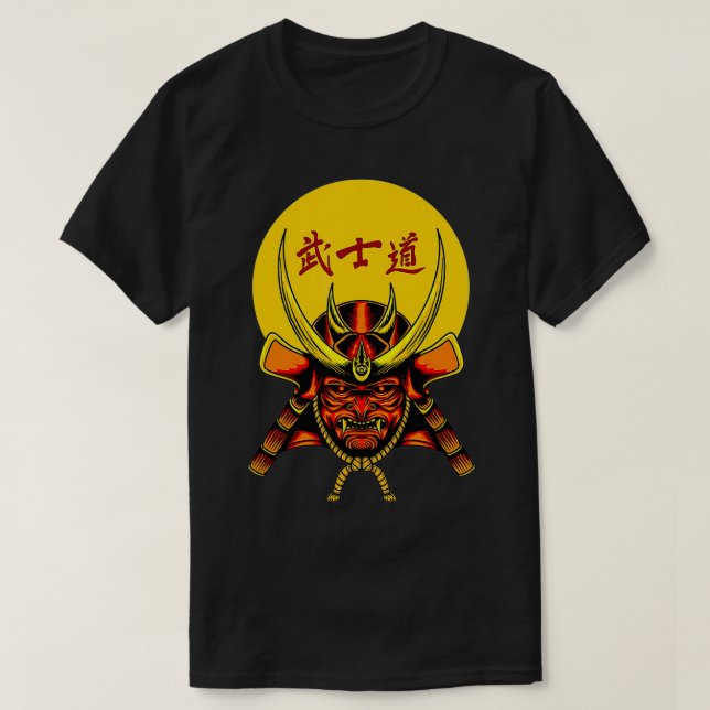 Camiseta Samurai japonés de Mythos Bushido Ronin (Diseño del anverso)