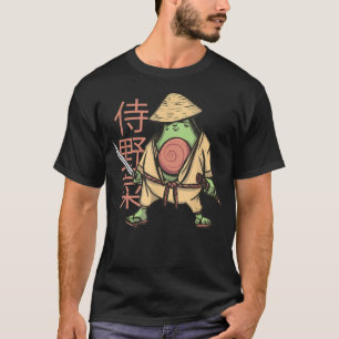 Camiseta Samurai Japonés Ninja Aguacate Kawaii Tattoo Graph