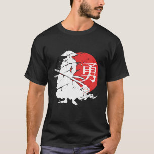 Camiseta Samurai Japonés Ninja Kanji Warrior Vintage Japón