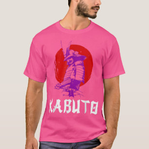 Camiseta Samurai Kabuto Ronin Mask y Katana Martial Arts