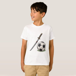 Camiseta Samurai Katana and Soccer Ball - Japan