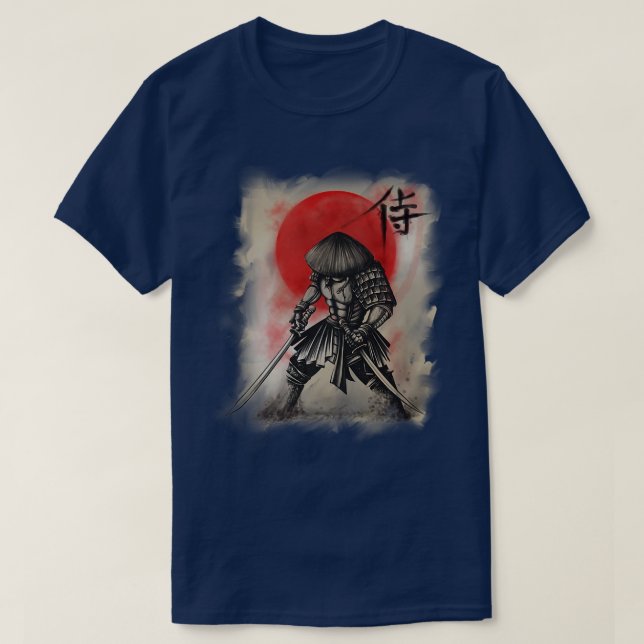 Camiseta Samurai Katana Premium (2) (Diseño del anverso)