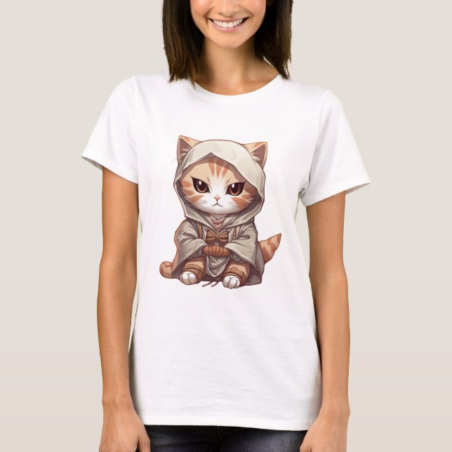 Camiseta Samurai Kitten (Anverso)