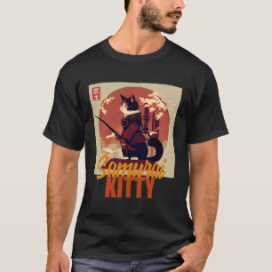 Camiseta Samurai Kitty Vs Anime La Revolución Línea