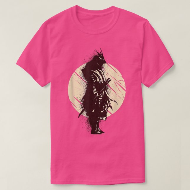 Camiseta samurai knight warrior japanese (2) (Diseño del anverso)