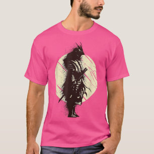 Camiseta samurai knight warrior japanese (2)