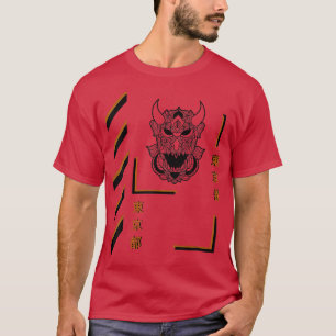 Camiseta Samurai mandala estilo verano ropa divertida