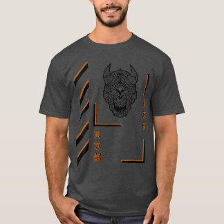 Camiseta Samurai mandala estilo verano ropa divertida