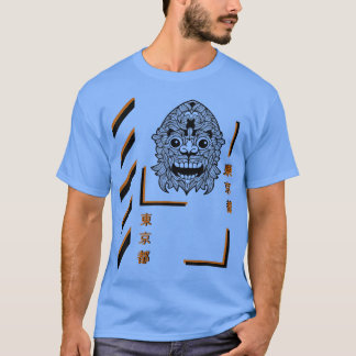 Camiseta Samurai mandala estilo verano ropa divertida