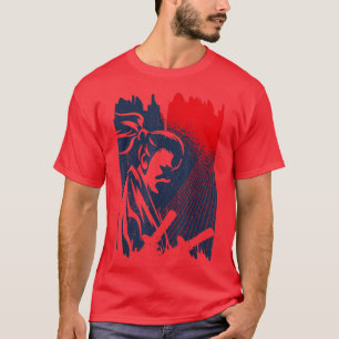 Camiseta Samurai Mask Shirt Samurai Swords Bushido Samurai