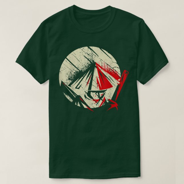 Camiseta Samurai Mask Shirt Samurai Swords Bushido Samurai (Diseño del anverso)