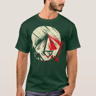 Camiseta Samurai Mask Shirt Samurai Swords Bushido Samurai