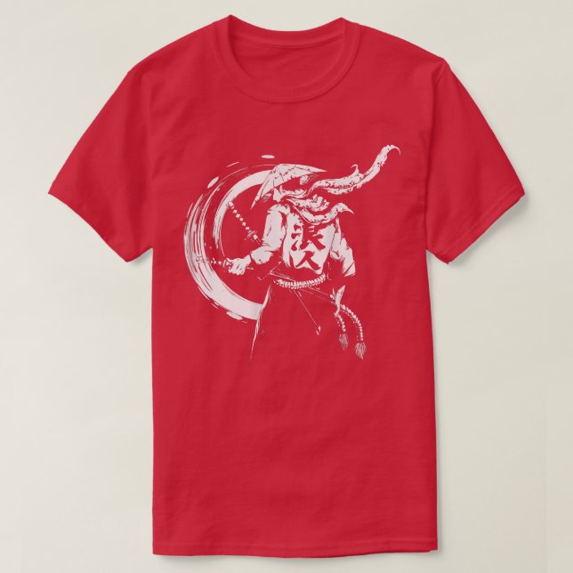 Camiseta Samurai Mask Shirt Samurai Swords Bushido Samurai (Diseño del anverso)