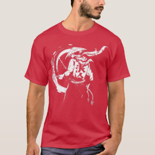 Camiseta Samurai Mask Shirt Samurai Swords Bushido Samurai