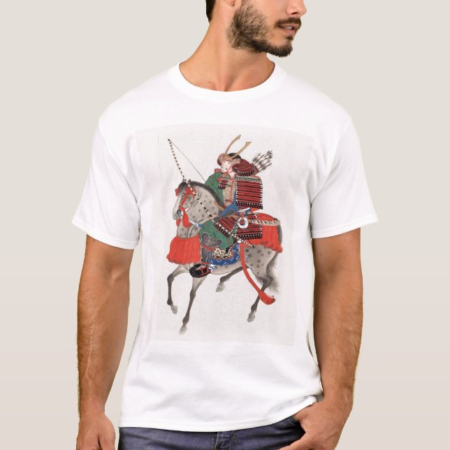 Camiseta Samurai montado (Anverso)