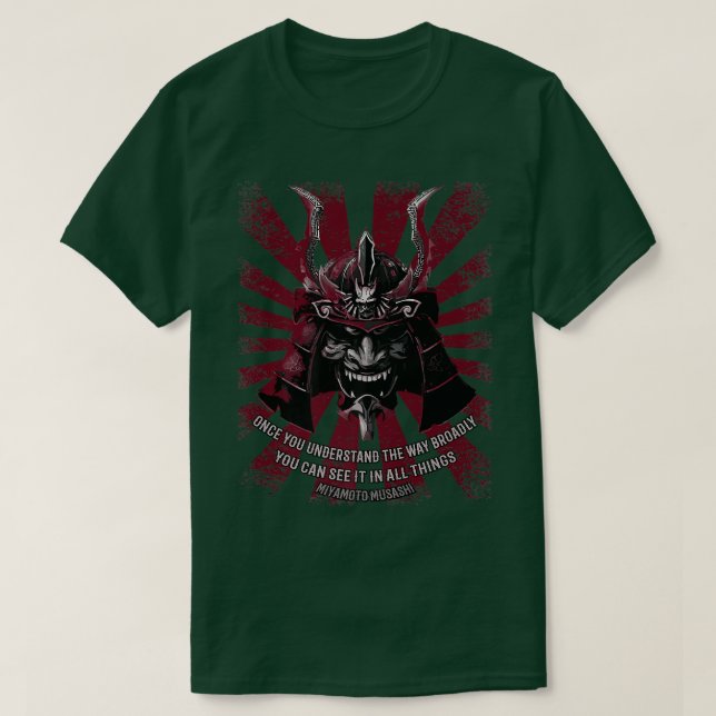 Camiseta Samurai Musashi, Ronin (2) (Diseño del anverso)