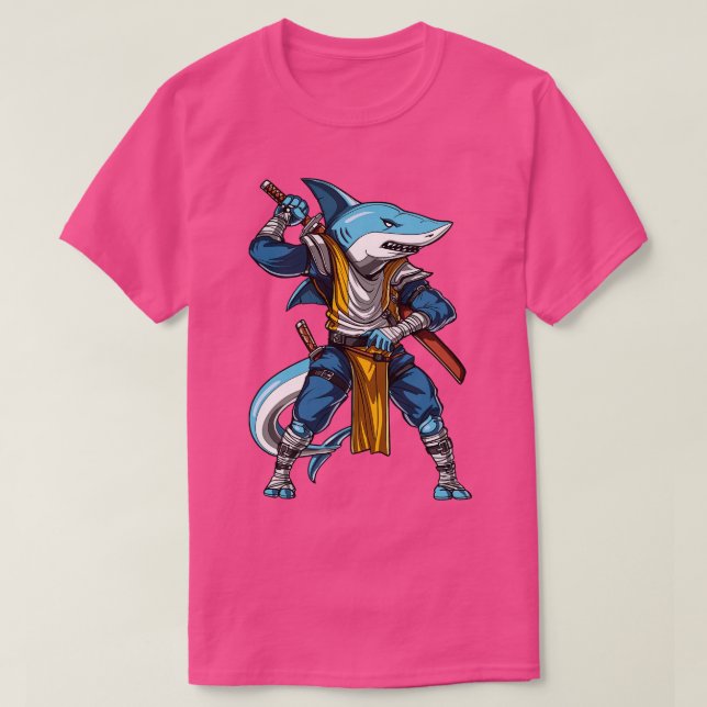 Camiseta Samurai Ninja (Diseño del anverso)