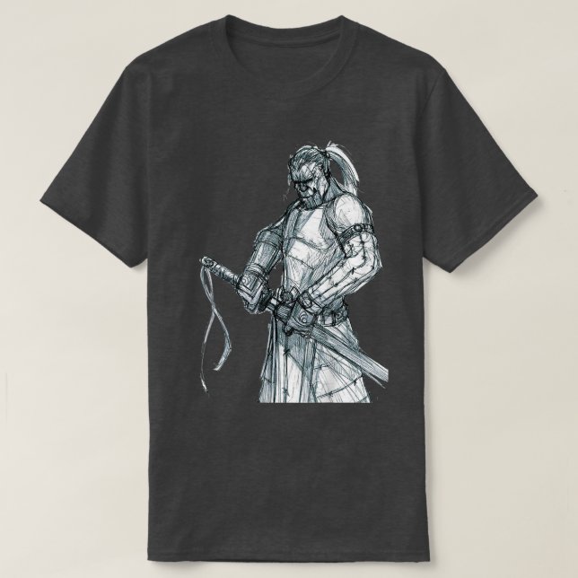 Camiseta Samurai Orc  (2) (Diseño del anverso)