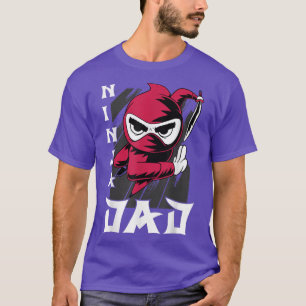 Camiseta Samurai - Padre Ninja Dad T-Shirt Copiar 