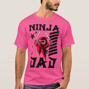 Camiseta Samurai - Padre Ninja Dad T-Shirt Copiar 
