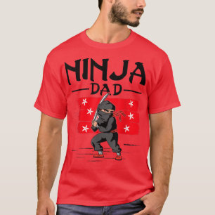 Camiseta Samurai - Padre Ninja Dad T-Shirt Copy (2)