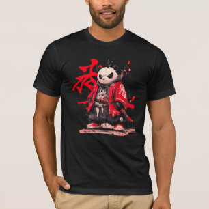Camiseta Samurái panda.