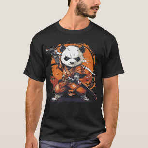 Camiseta Samurai Panda: Espíritu guerrero