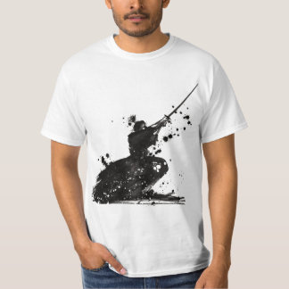 camiseta samurai para hombres