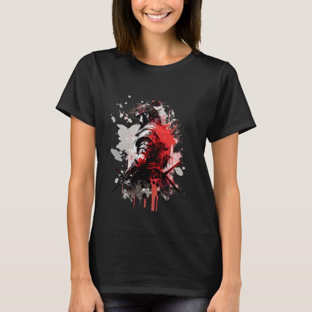 Camiseta Samurai para hombres y mujeres Ronin 6 (Anverso)