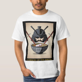 Camiseta Samurai Ramen - Guerrero de la camiseta-B