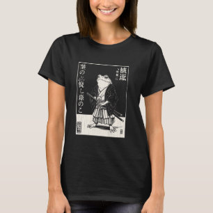 Camiseta Samurái Rana Japón Ninja Guerrero Japonés Hombres