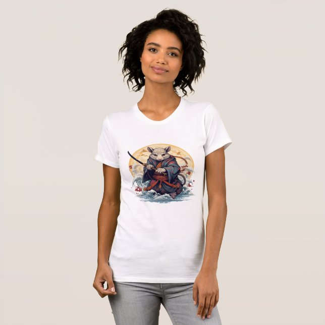Camiseta Samurai Rat Women's T-Shirts (Anverso completo)