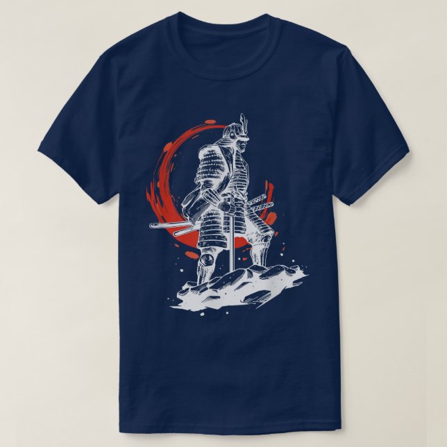 Camiseta samurai ronin T-Shirt Copiar Copiar Copiar Copiar  (Diseño del anverso)