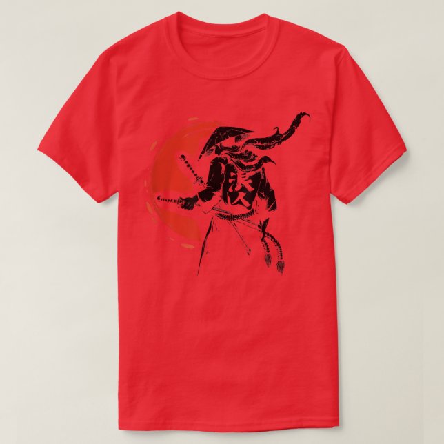 Camiseta samurai ronin T-Shirt Copiar Copiar Copiar Copiar  (Diseño del anverso)